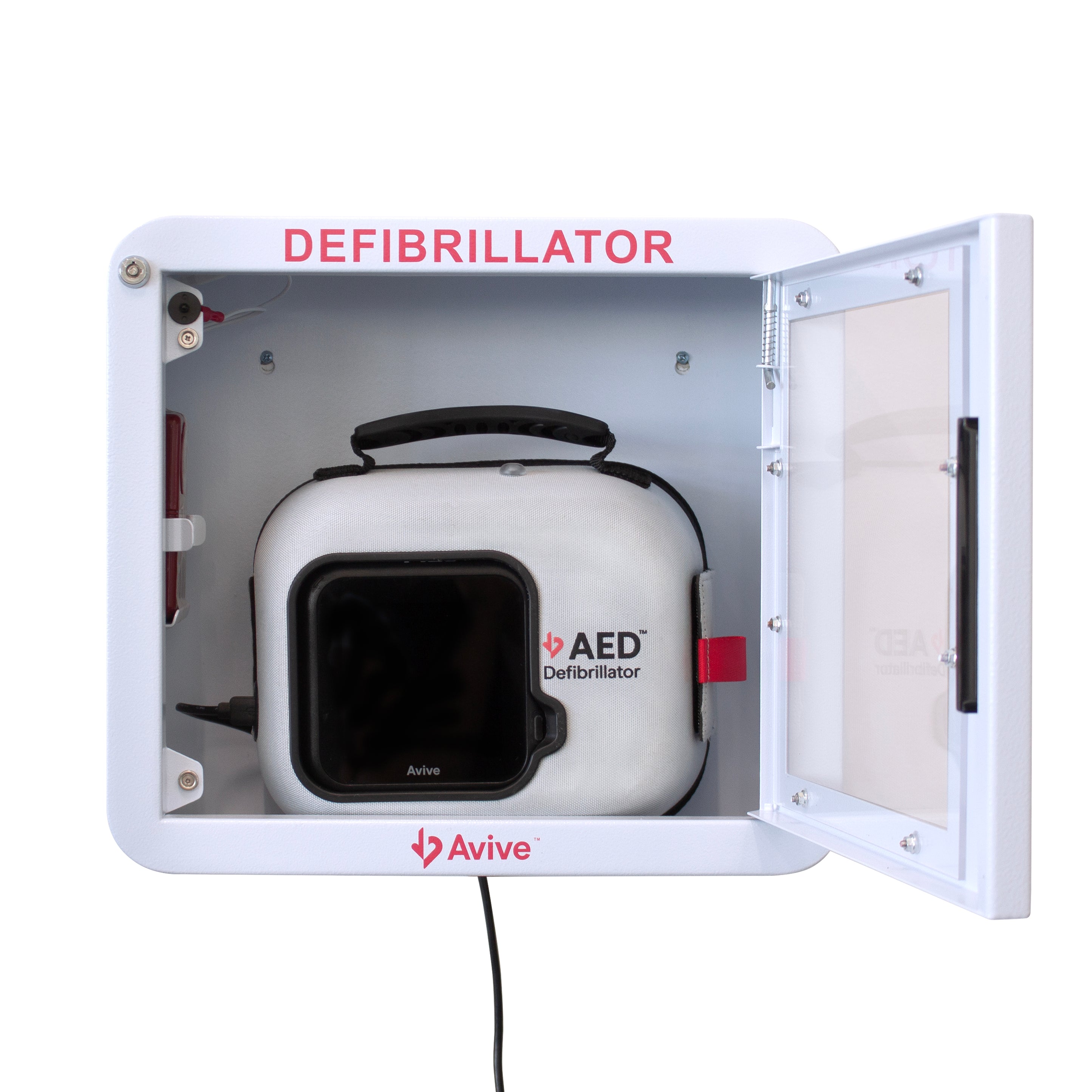 Aed Wall Cabinet For Avive Connect Aed™ Avive Solutions Avive Solutions 9497