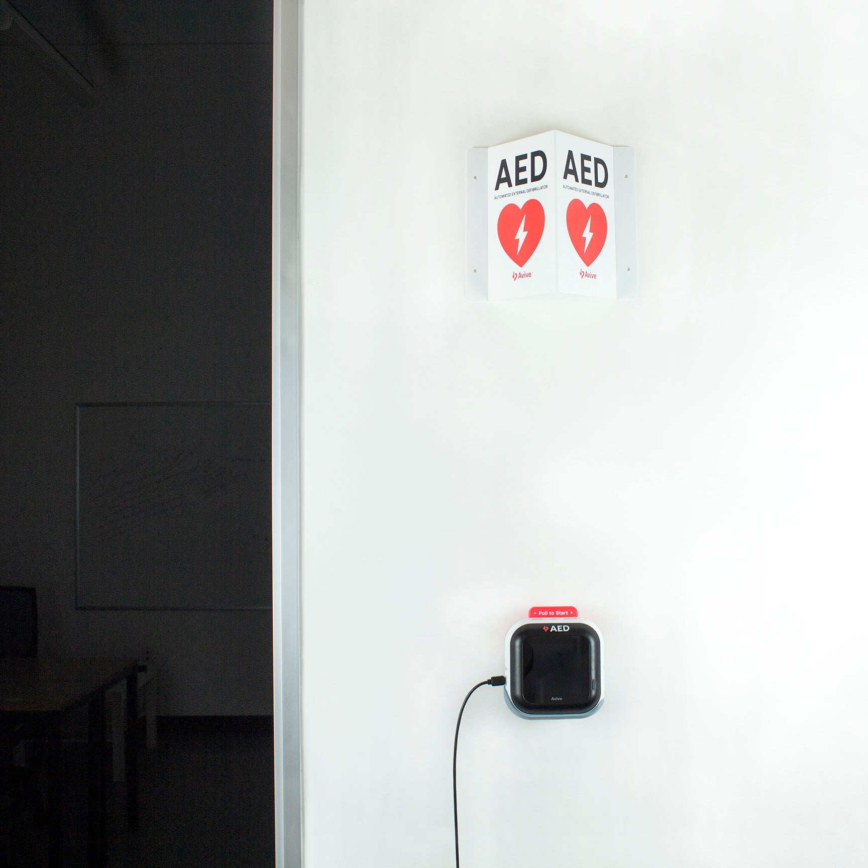 Buy Flexible AED Wall Sign - Avive AED Store – Avive Solutions