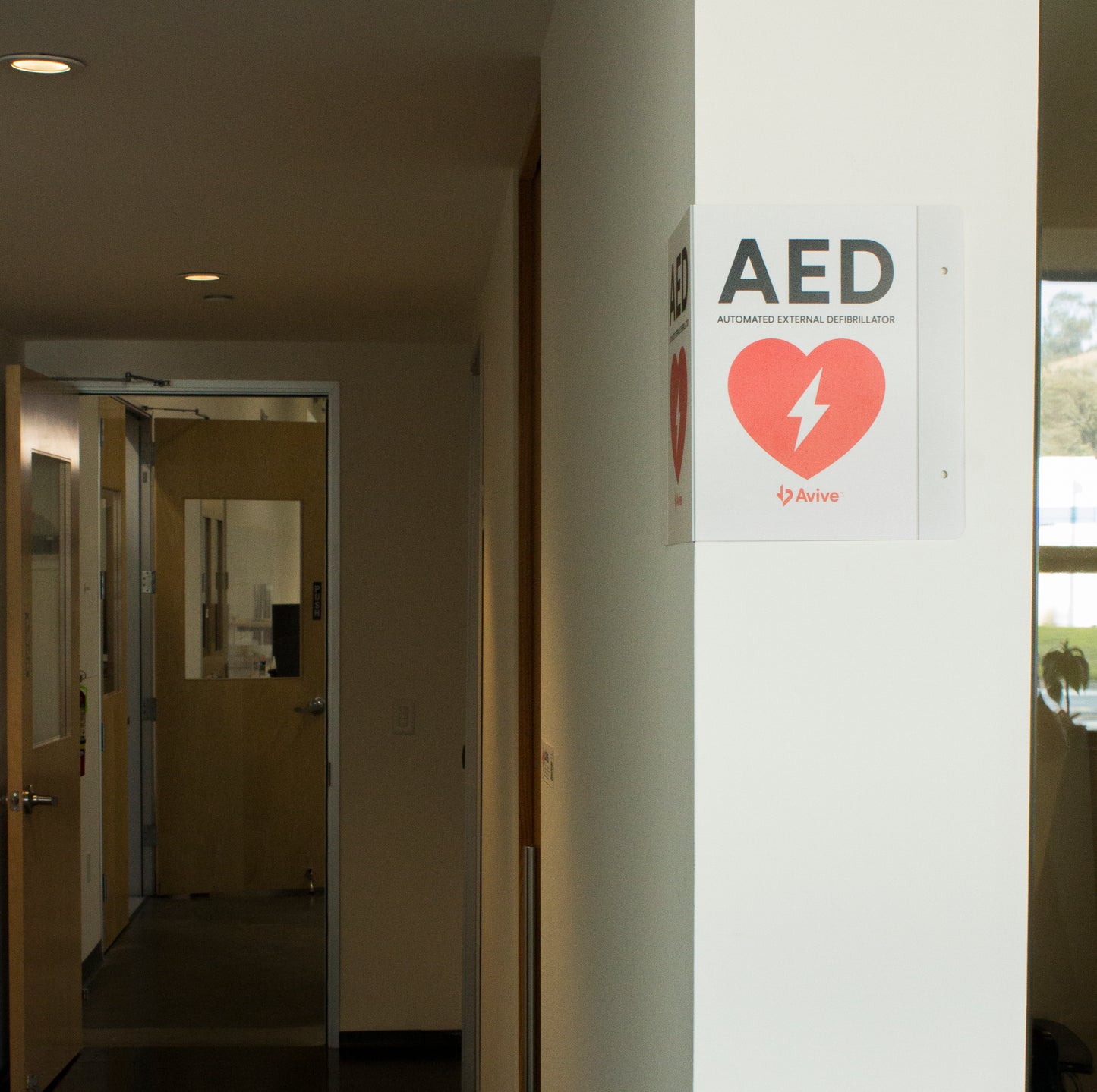 Buy Flexible AED Wall Sign - Avive AED Store – Avive Solutions